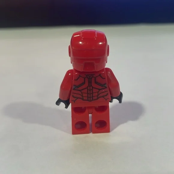 Lego Sh496 Iron Man Minifigure Mark 50 Armor Marvel Super Heroes - Picture 2 of 2